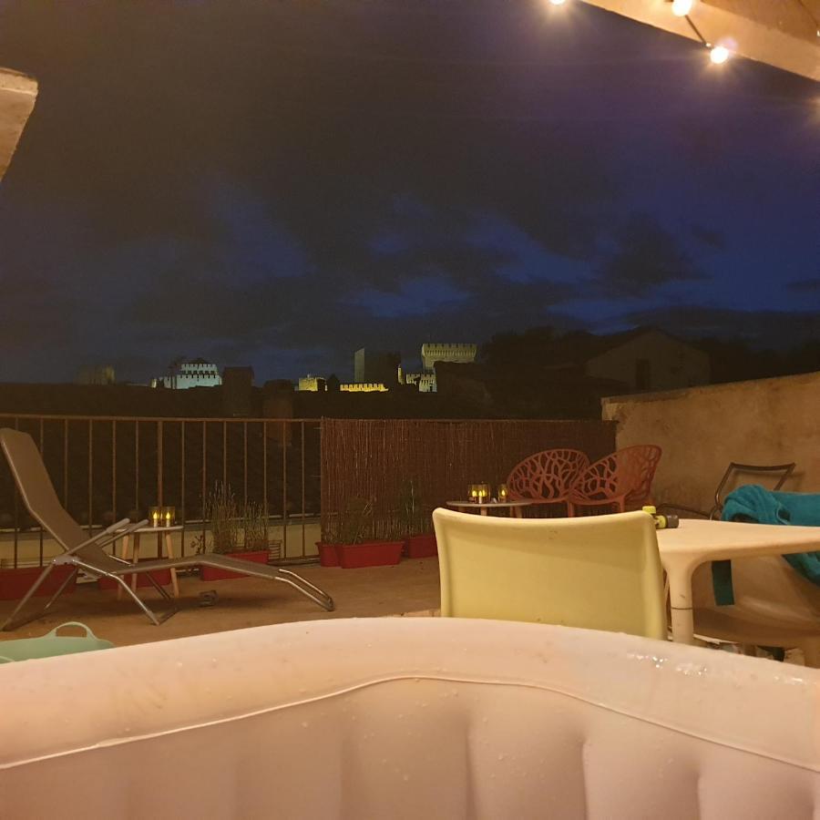 Maison Intra Muros, Terrasses Avec Vue Jaccuzzi Et Garage Авиньон Экстерьер фото