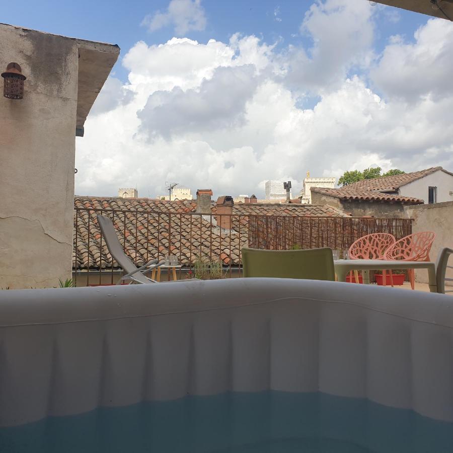 Maison Intra Muros, Terrasses Avec Vue Jaccuzzi Et Garage Авиньон Экстерьер фото